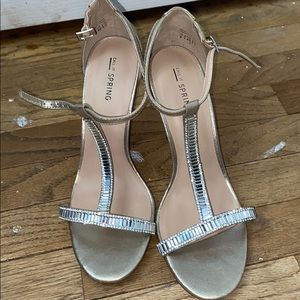 Call It Spring Heels -worn once for prom